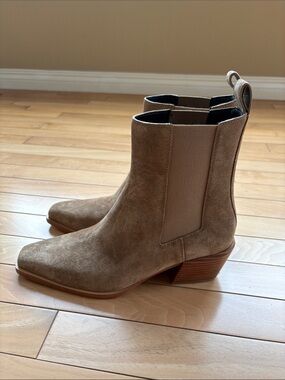 Rag & Bone Camel Suede Joni Boots